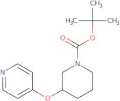 -3(Pyridin-4-Yloxy)-Piperidine-1-Carboxylic Acid Tert-Butyl Ester