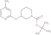 3-(4-Methyl-pyridin-2-yloxy)-piperidine-1-carboxylic acid tert-butyl ester