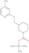 3-(4-Methyl-pyridin-2-yloxymethyl)-piperidine-1-carboxylic acid tert-butyl ester