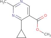 Methyl 4-cyclopropyl-2-methylpyrimidine-5-carboxylate