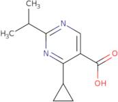 4-Cyclopropyl-2-(1-methylethyl)pyrimidine-5-carboxylic acid