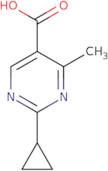 2-Cyclopropyl-4-methyl-pyrimidine-5-carboxylic acid