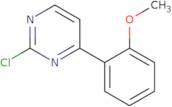 2-Chloro-4-(2-methoxyphenyl)pyrimidine