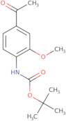 (4-Acetyl-2-methoxy-phenyl)-carbamic acid tert-butyl ester