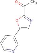 1-[5-(Pyridin-3-yl)-1,3-oxazol-2-yl]ethan-1-one