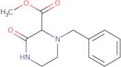 1-Benzyl-3-oxo-piperazine-2-carboxylic acid methyl ester