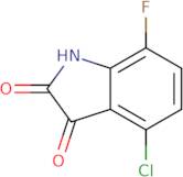 4-Chloro-7-fluoro-2,3-dihydro-1H-indole-2,3-dione