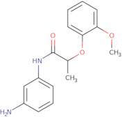 N-(3-Aminophenyl)-2-(2-methoxyphenoxy)propanamide