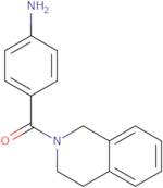 (4-Aminophenyl)(3,4-dihydroisoquinolin-2(1H)-yl)methanone