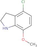 4-Chloro-7-methoxy-2,3-dihydro-1H-indole