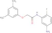 N-(5-Amino-2-fluorophenyl)-2-(3,5-dimethylphenoxy)acetamide