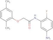 N-(5-Amino-2-fluorophenyl)-2-(2,5-dimethylphenoxy)acetamide