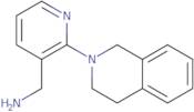 {2-[3,4-Dihydro-2(1H)-isoquinolinyl]-3-pyridinyl}methanamine