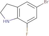 5-Bromo-7-fluoro-2,3-dihydro-1H-indole