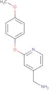 [2-(4-Methoxyphenoxy)pyridin-4-yl]methanamine