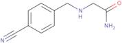 2-{[(4-Cyanophenyl)methyl]amino}acetamide