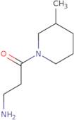 3-Amino-1-(3-methylpiperidin-1-yl)propan-1-one