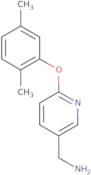 [6-(2,5-Dimethylphenoxy)pyridin-3-yl]methanamine