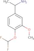 1-[4-(Difluoromethoxy)-3-methoxyphenyl]ethan-1-amine