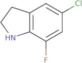 5-Chloro-7-fluoro-2,3-dihydro-1H-indole