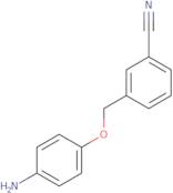 3-(4-Aminophenoxymethyl)benzonitrile