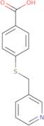 4-[(Pyridin-3-ylmethyl)sulfanyl]benzoic acid