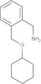 {2-[(Cyclohexyloxy)methyl]phenyl}methanamine