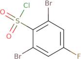 2,6-Dibromo-4-fluorobenzene-1-sulfonyl chloride