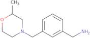 {3-[(2-Methylmorpholin-4-yl)methyl]phenyl}methanamine