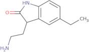 3-(2-Aminoethyl)-5-ethyl-1,3-dihydro-2H-indol-2-one