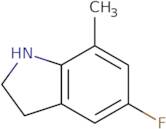 5-Fluoro-7-methyl-2,3-dihydro-1H-indole