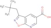 3-(2,2-Dimethylpropyl)-[1,2]oxazolo[5,4-b]pyridine-5-carboxylic acid