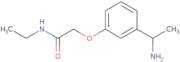 2-[3-(1-Aminoethyl)phenoxy]-N-ethylacetamide