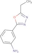 3-(5-Ethyl-1,3,4-oxadiazol-2-yl)aniline