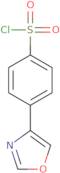 4-(1,3-Oxazol-4-yl)benzene-1-sulfonyl chloride