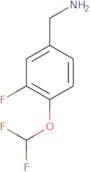 [4-(Difluoromethoxy)-3-fluorophenyl]methanamine