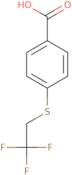4-[(2,2,2-Trifluoroethyl)sulfanyl]benzoic acid