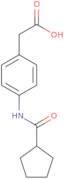 2-(4-Cyclopentaneamidophenyl)acetic acid