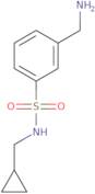 3-(Aminomethyl)-N-(cyclopropylmethyl)benzenesulfonamide