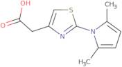 2-[2-(2,5-Dimethyl-1H-pyrrol-1-yl)-1,3-thiazol-4-yl]acetic acid