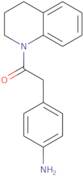 2-(4-Aminophenyl)-1-(1,2,3,4-tetrahydroquinolin-1-yl)ethan-1-one