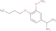 1-(4-Butoxy-3-methoxyphenyl)ethanamine