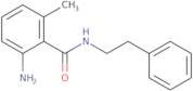 2-Amino-6-methyl-N-(2-phenylethyl)benzamide