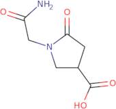 1-(Carbamoylmethyl)-5-oxopyrrolidine-3-carboxylic acid