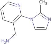 [2-(2-Methyl-1H-imidazol-1-yl)pyridin-3-yl]methanamine