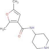 2,5-Dimethyl-N-(piperidin-4-yl)furan-3-carboxamide