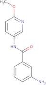 3-Amino-N-(6-methoxypyridin-3-yl)benzamide