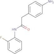 2-(4-Aminophenyl)-N-(2-fluorophenyl)acetamide