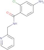 4-Amino-2-chloro-N-(pyridin-2-ylmethyl)benzamide