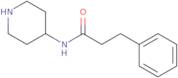 3-Phenyl-N-(piperidin-4-yl)propanamide